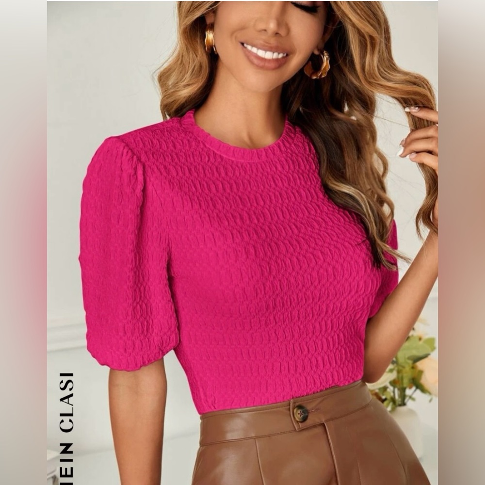 SHEIN pink top